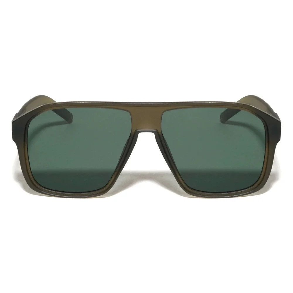 Men Designer Style Sunglasses  Military Green, Matte Finish UV400 Protection New